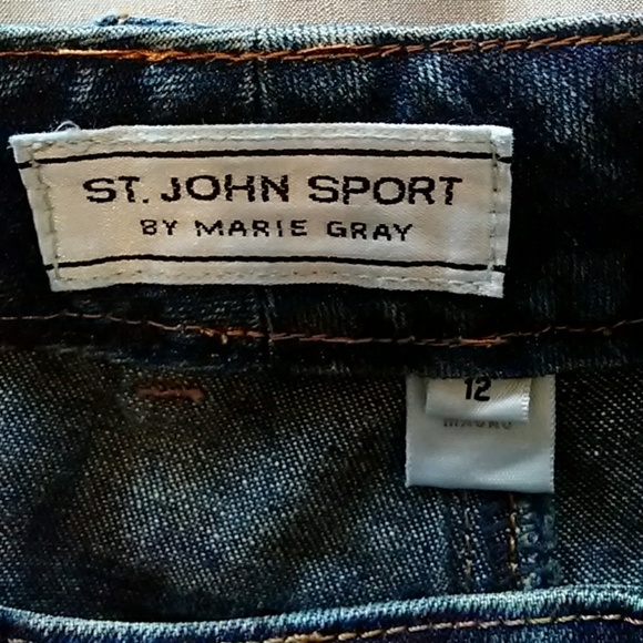 Amazing St. John Sport By Marie Gray Jeans - Picture 4 of 7
